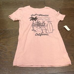 Aeropostale Classic Crew Tee in Pink